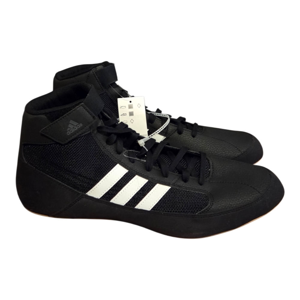 Adidas Lutte Black and White Wrestling  High-Top Sneakers